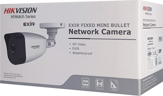 Hikvision HWI-B140H IP Surveillance Camera Full HD+ 4MP Waterproof with Lens 2.8mm