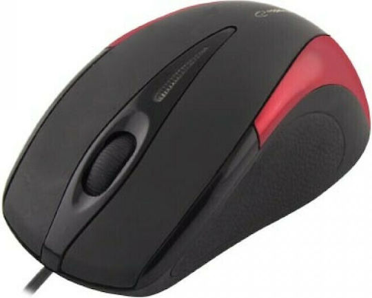 Esperanza Sirius Wired Mouse Red