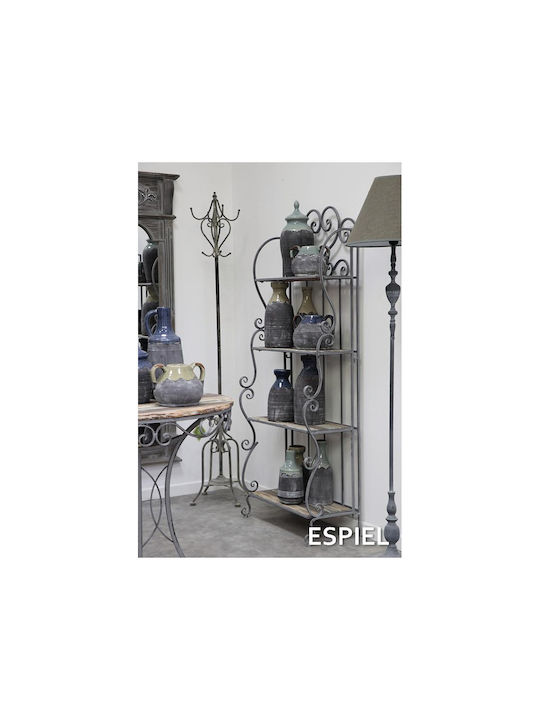 Espiel Decorative Vase Gray 14x17x17cm