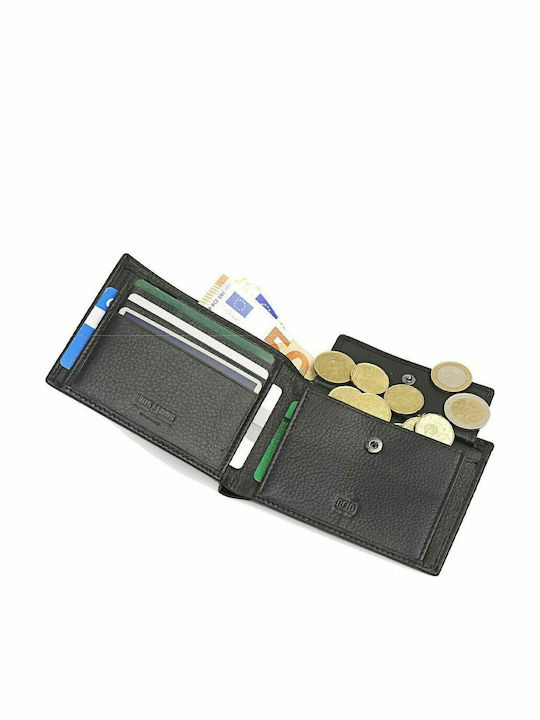 Δερμάτινο Ανδρικό Πορτοφόλι με RFID Καφέ