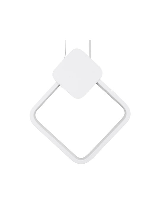 GloboStar Mary Pendant Light White 20x28.5cm