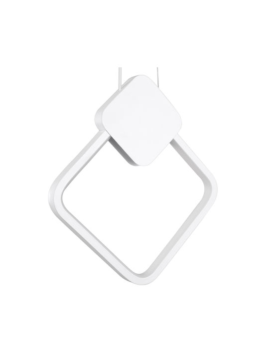 GloboStar Mary Pendant Light White 20x28.5cm
