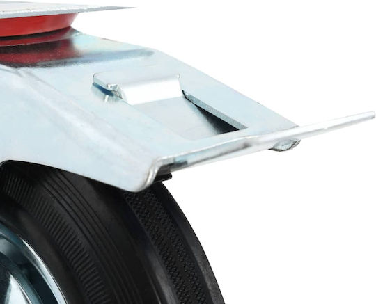 vidaXL 278006 Rotating Wheels made of Rubber 8 Pieces 200mm