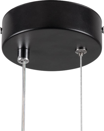 GloboStar Mary Pendant Light Black 20x25x28.5cm