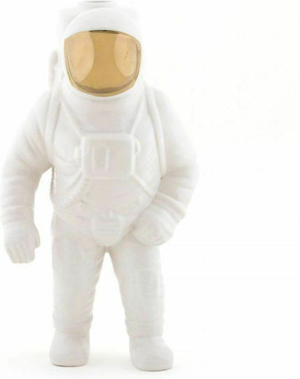 Seletti Vază Decorativă Porțelan Starman Alb 15x11x28cm 1buc