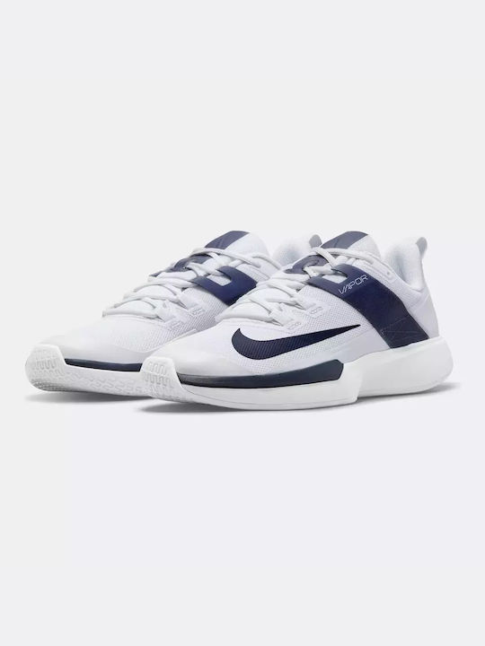 Nike Vapor Lite Tennisschuhe Harte Gerichte Pure Platinum / Obsidian / White