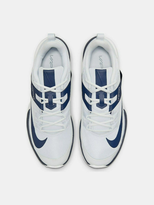 Nike Vapor Lite Tennisschuhe Harte Gerichte Pure Platinum / Obsidian / White