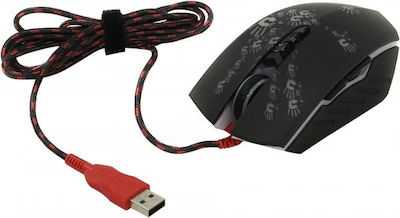 A4Tech Bloody Blazing A60 RGB Gaming Ποντίκι 4000 DPI Μαύρο