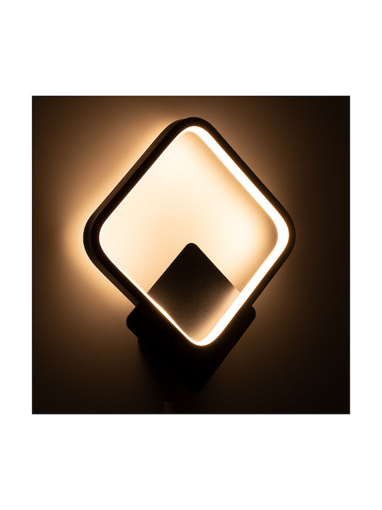 GloboStar Lena Φωτιστικό Τοίχου LED 25x29.5εκ.