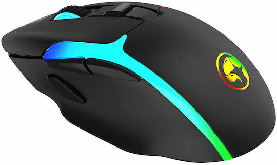 Marvo M729W Ασύρματο RGB Gaming Ποντίκι 4800 DPI Μαύρο