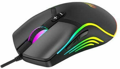Havit MS1026 RGB Геймърска Мишка 6400 DPI Черен