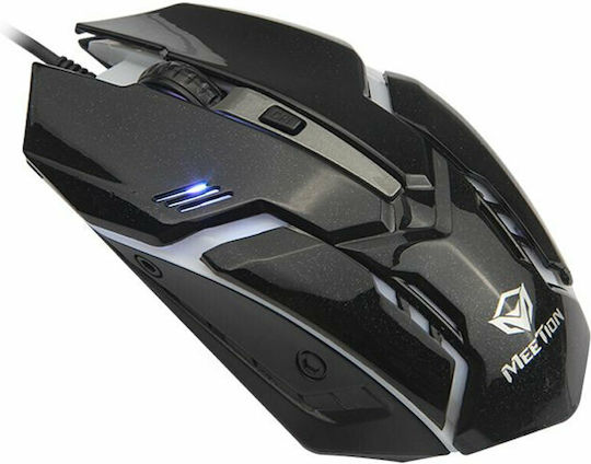 Meetion M371 RGB Gaming Ποντίκι Μαύρο