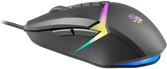 A4Tech Bloody W60 MAX Stone RGB Геймърска Мишка 10000 DPI Черен