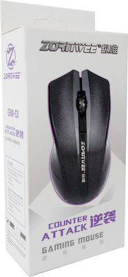 Zornwee Counter Attack Gaming Gaming Maus Schwarz