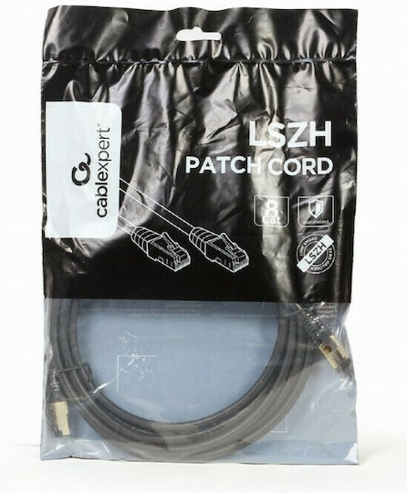Cablexpert S/FTP Cat.8 (40Gbps) Καλώδιο Δικτύου Ethernet 0.25m Μαύρο