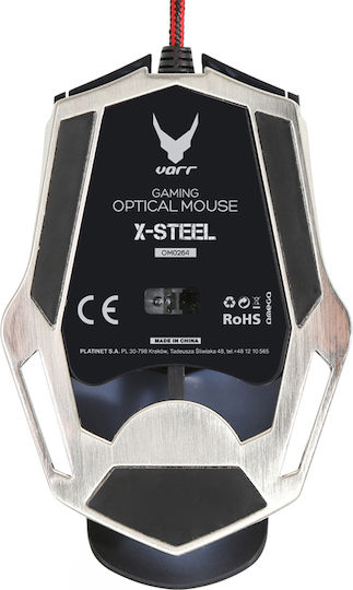 Omega Varr 264 Gaming Gaming Maus 7000 DPI Mehrfarbig