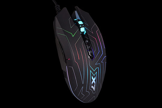 A4Tech X77 RGB Геймърска Мишка Черен