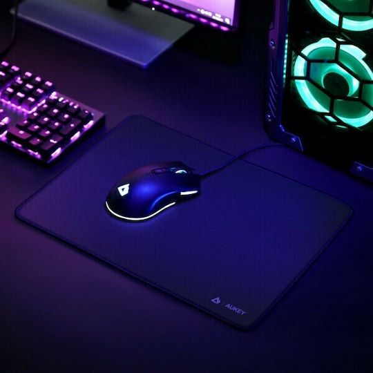Aukey KM-P1 Gaming Mouse Pad Medium (350mm) Black 515-AUK-KMP1