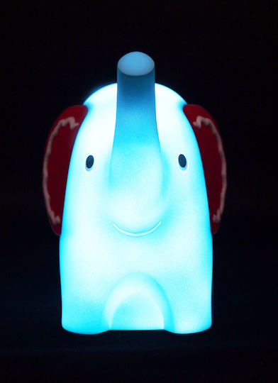 Fisher Price Φωτάκι Νυκτός LED Ελεφαντάκι Μπαταρίας Πράσινο
