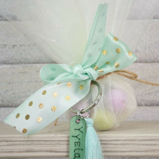 Christening Favor with Fabric Keychain from 'Yfasma
