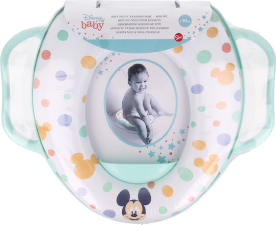 Thermobaby Παιδικό Κάθισμα Τουαλέτας Mickey Mouse με Χειρολαβές & Μαξιλαράκι Πολύχρωμο
