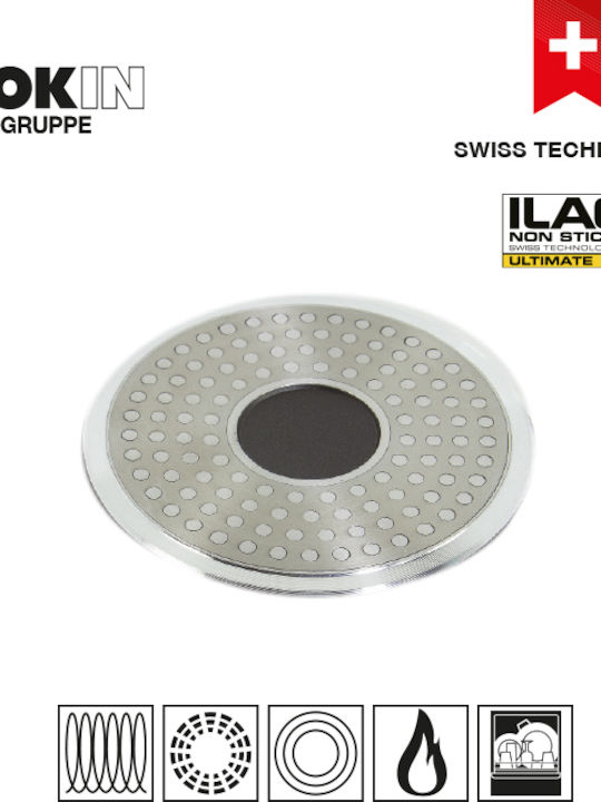 Gruppe Cookin Grill made of Cast Aluminum with Non-Stick Coating 28cm