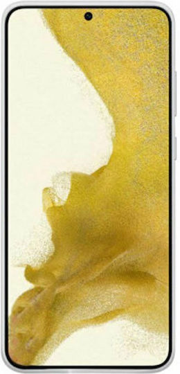 Samsung Leather Cover Back Cover Δερμάτινο Light Grey (Galaxy S22+ 5G)