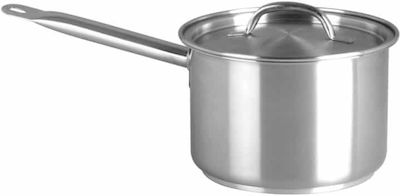 GTSA Stainless Sauce Pan Capacity 2lt with Diameter 16cm and Height 9.5cm.