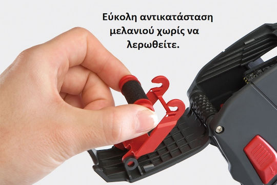 Contact TE 26.16-16 Mechanical 2 Row Portable Label Maker Black