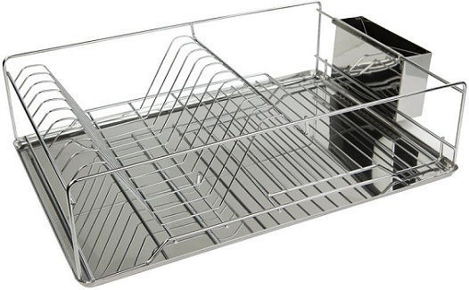 Sidirela Scurgător De Chiuvetă Inox Argintiu 47x32x13cm