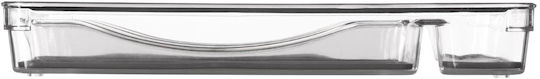 Click Drawer Cutlery Tray Plastic 32x23x5cm Grey