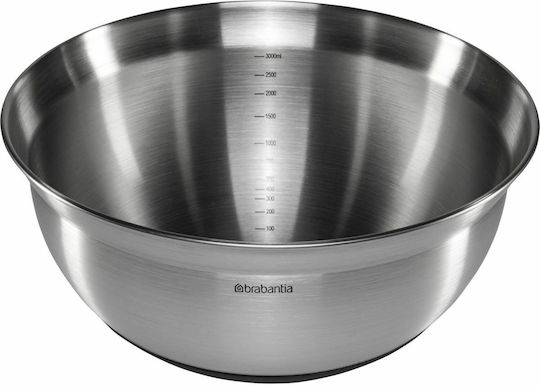 Brabantia Stainless Steel Mixing Bowl Capacity 3lt