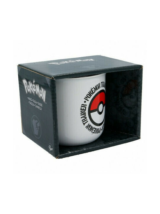 Pokemon Trainer Ceramic Cup White 415ml