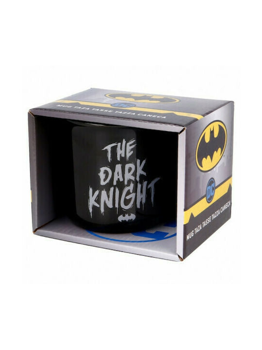 Stor Batman Becher Keramik Schwarz 400ml