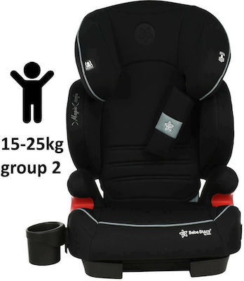 Bebe Stars Καθισματάκι Αυτοκινήτου Magic 15-36 kg με Isofix Mint Black