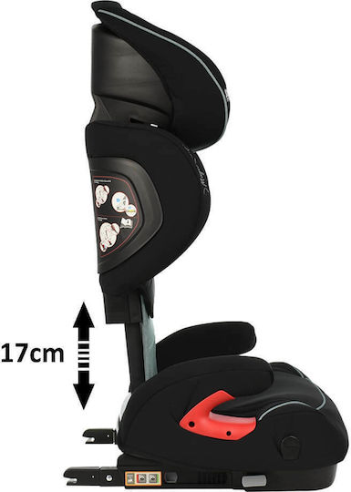 Bebe Stars Magic Baby Car Seat with Isofix Mint Black 15-36 kg