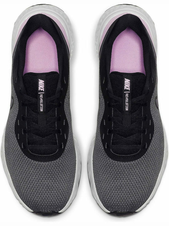 Revolution 5 Damen Sportschuhe Laufen Black / Psychic Pink / Dark Grey