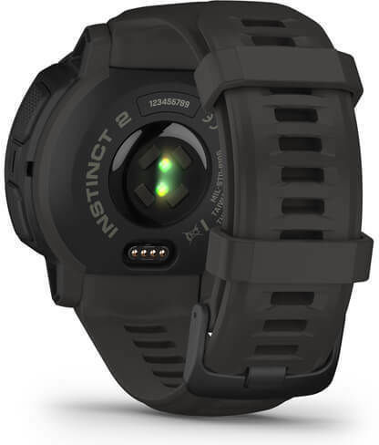 Garmin Instinct 2 Solar 45mm Αδιάβροχο Smartwatch με Παλμογράφο (Graphite)