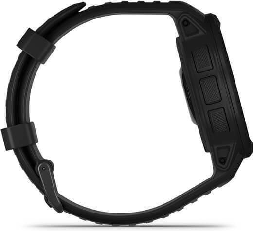Garmin Instinct 2 Solar Tactical Edition 45mm Αδιάβροχο Smartwatch με Παλμογράφο (Black)
