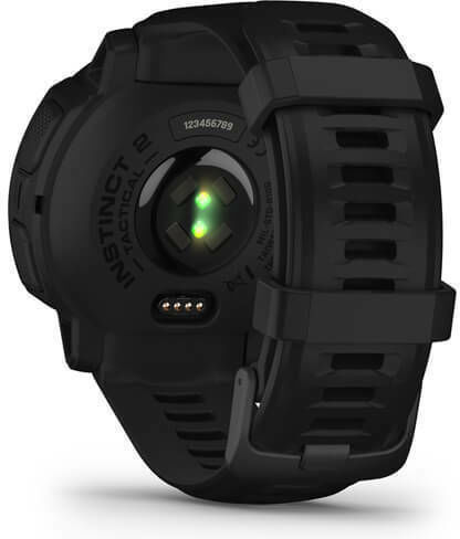 Garmin Instinct 2 Solar Tactical Edition 45mm Αδιάβροχο Smartwatch με Παλμογράφο (Black)