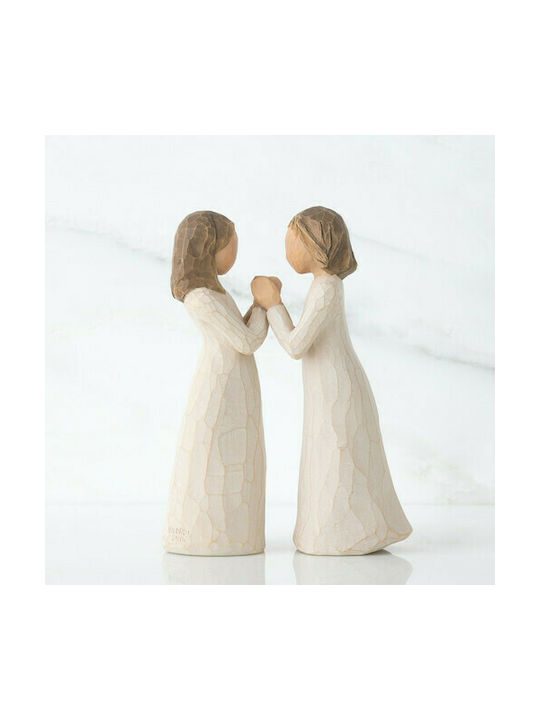 Willow Tree Decorative Statuette Polyresin Sisters by Heart 13cm 1pcs