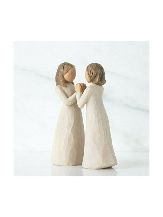 Willow Tree Decorative Statuette Polyresin Sisters by Heart 13cm 1pcs