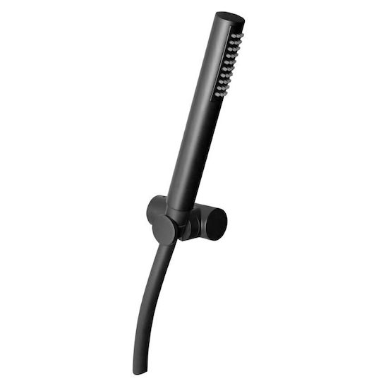 Eurorama Skinny Cap De Duș Negru Mat