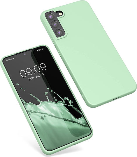 KWmobile Soft Flexible Umschlag Rückseite Silikon Mint Matte (Galaxy S22+ 5G) 56763.50