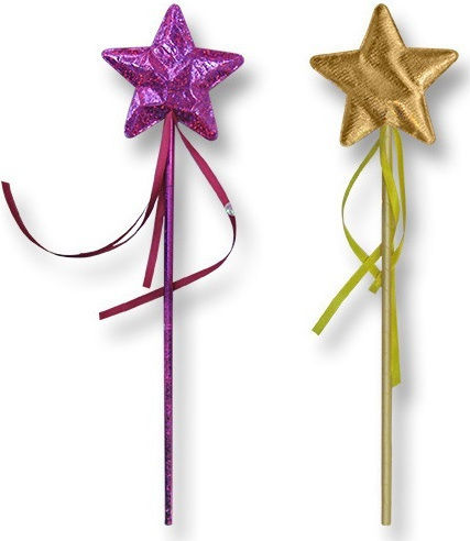 Zauberstab Stern Herz Karneval Zauberstab 1Stück