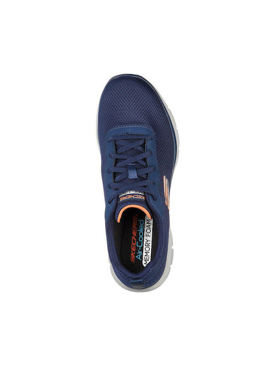 Flex Advantage 4.0 Ανδρικά Αθλητικά Παπούτσια Running Μπλε