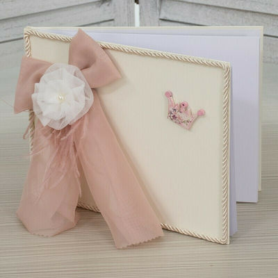 Papillon Kids Guest Book Handmade Πριγκιπικό Κάστρο