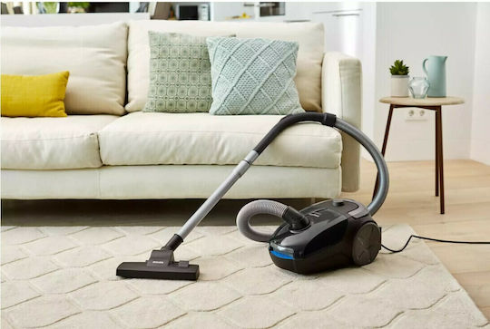 Philips Powergo Vacuum Cleaner 900W Bagged 3lt Black