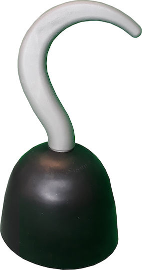 Carnival Hook Black made of Plastic 1pcs