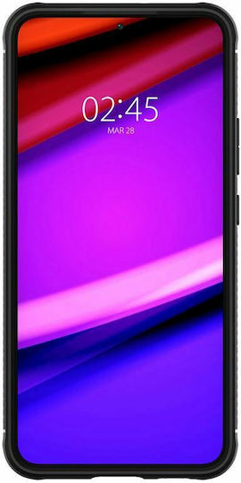 Spigen Rugged Armor Back Cover Σιλικόνης 2mm Μαύρο (Galaxy S22 5G)